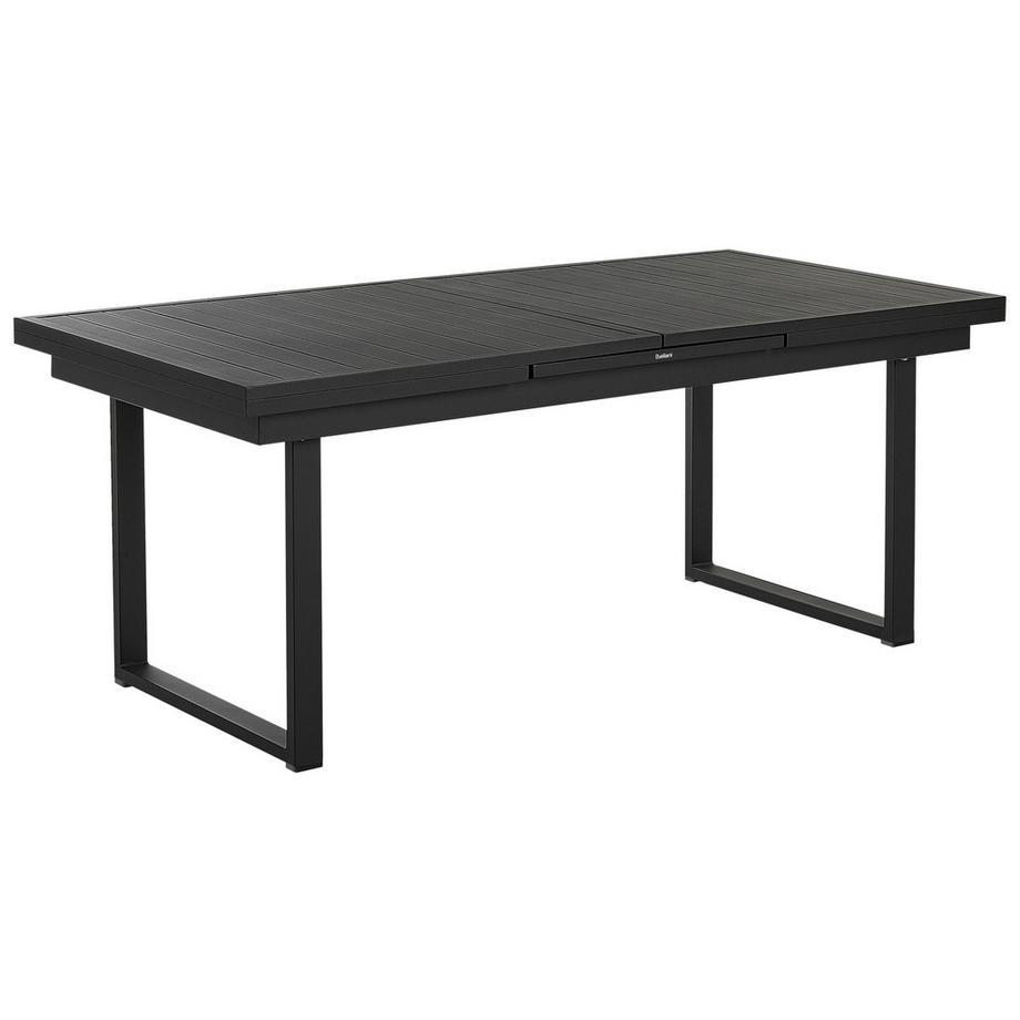 Beliani Garten-Essgruppe für 6 Personen aus Aluminium  VALCANETTO/BUSSETO  