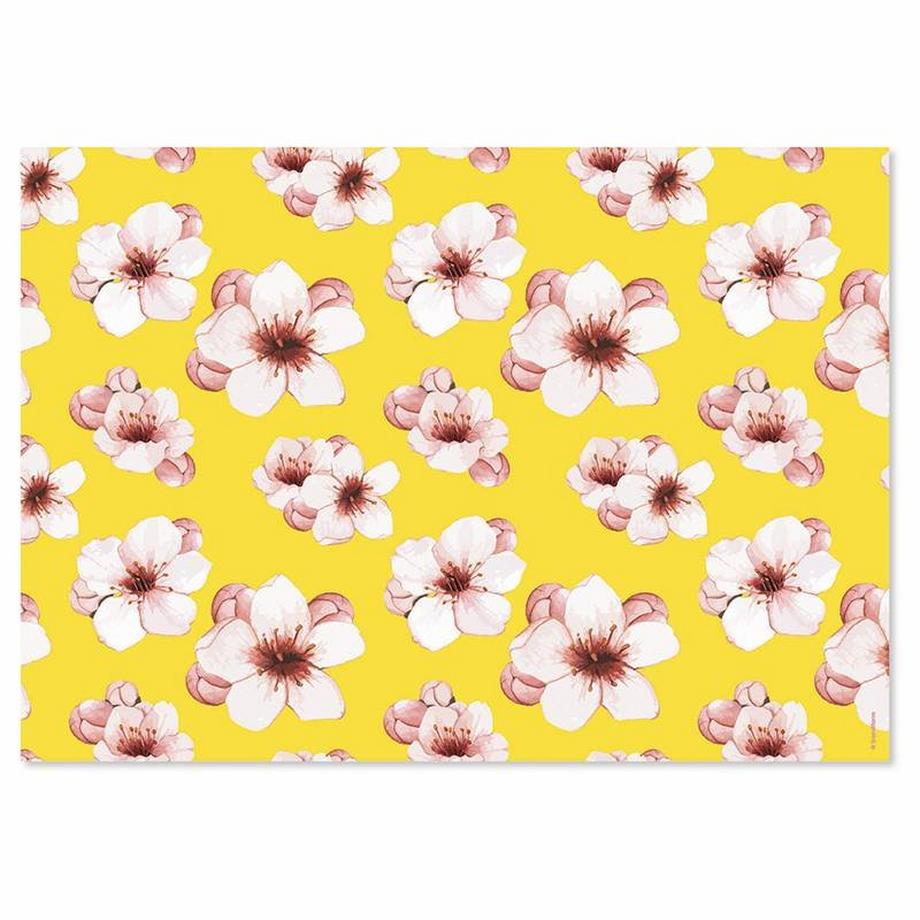 trendform Papiertischset FLOWERY 4 Sujets à 12 Blatt  