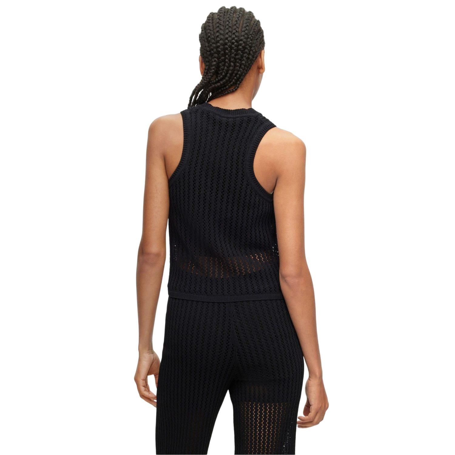 HUGO Slonisa Top senza maniche a collo alto  