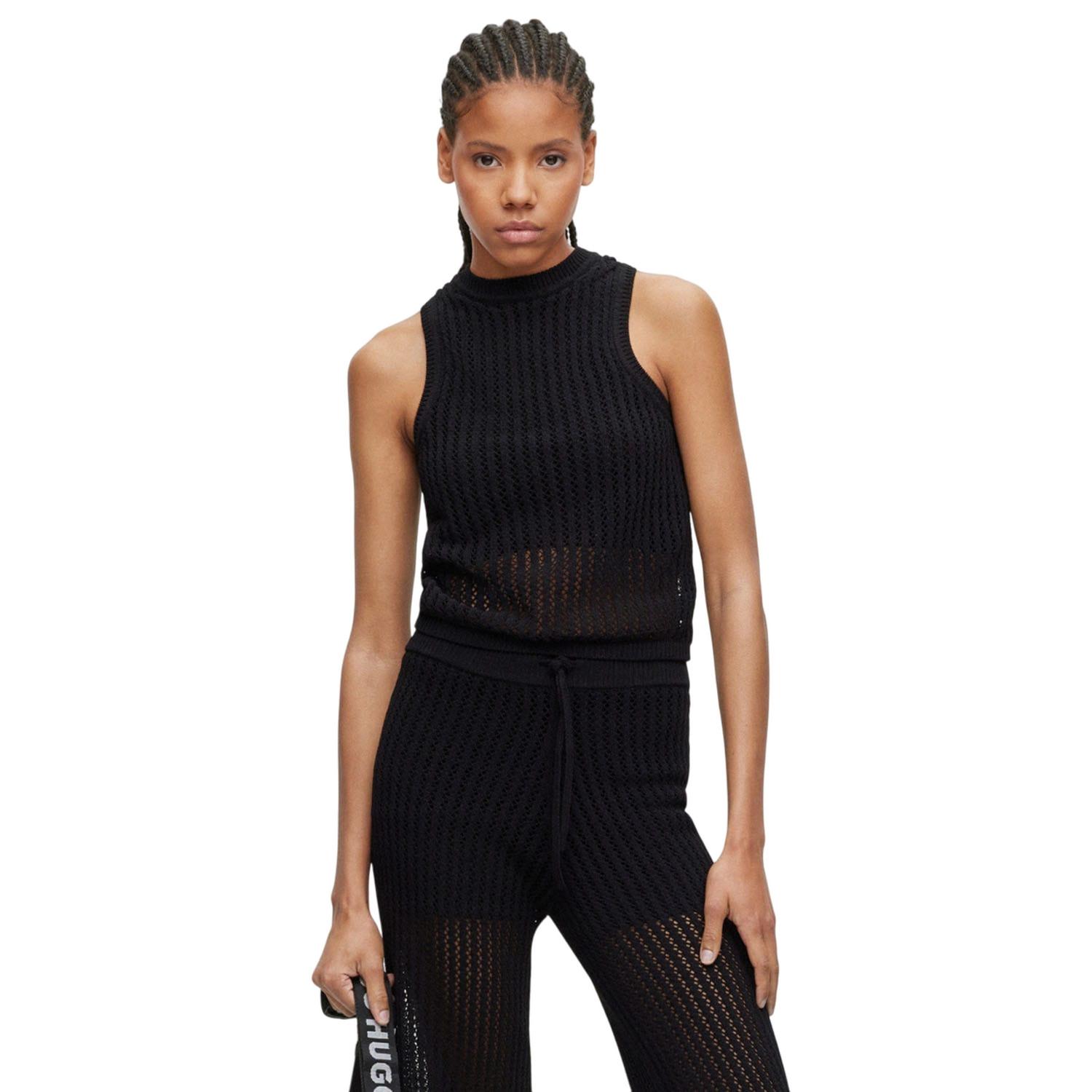 HUGO Slonisa Top senza maniche a collo alto  