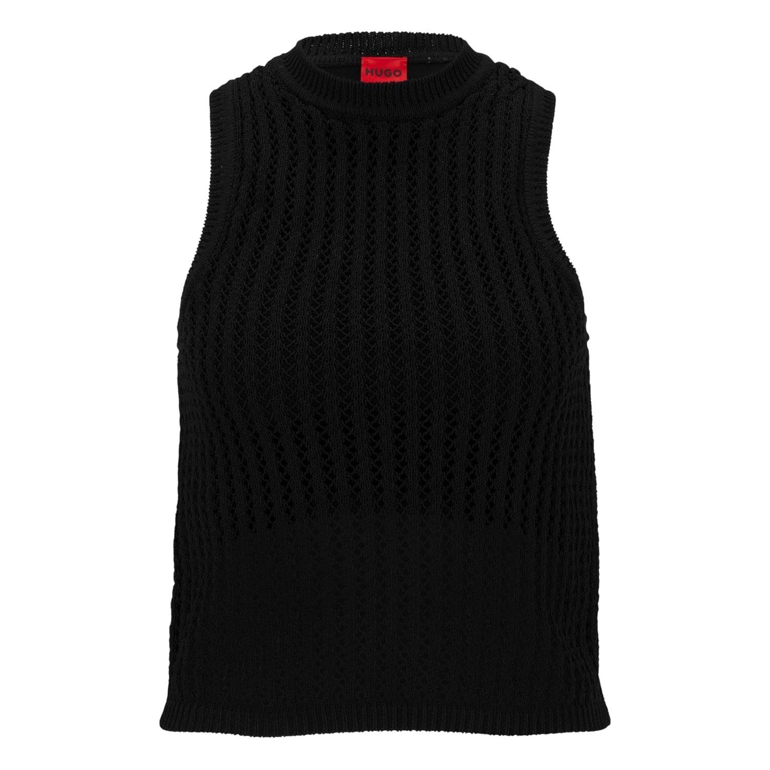 HUGO Slonisa Top senza maniche a collo alto  