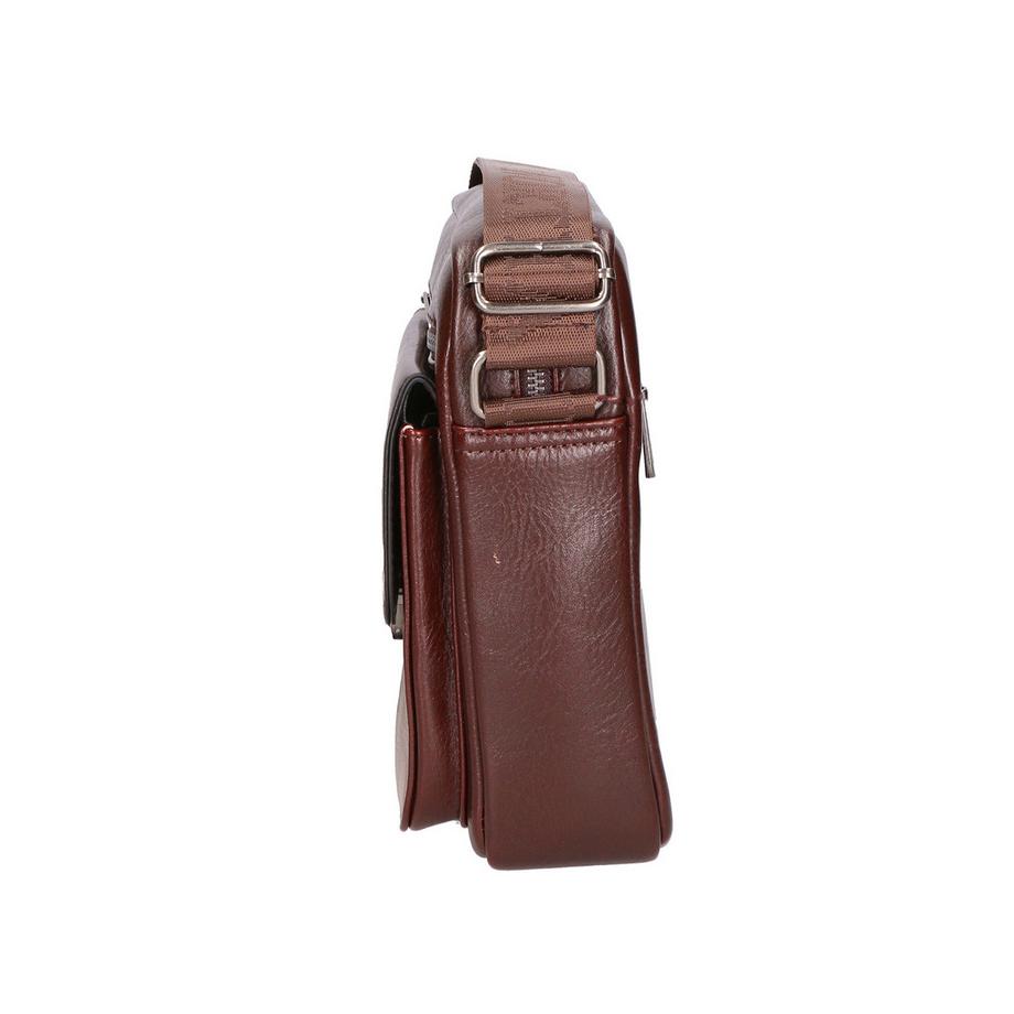 Northampton Polo Club Sac Bandoulière Messenger en Cuir PU à Compartiment Unique  