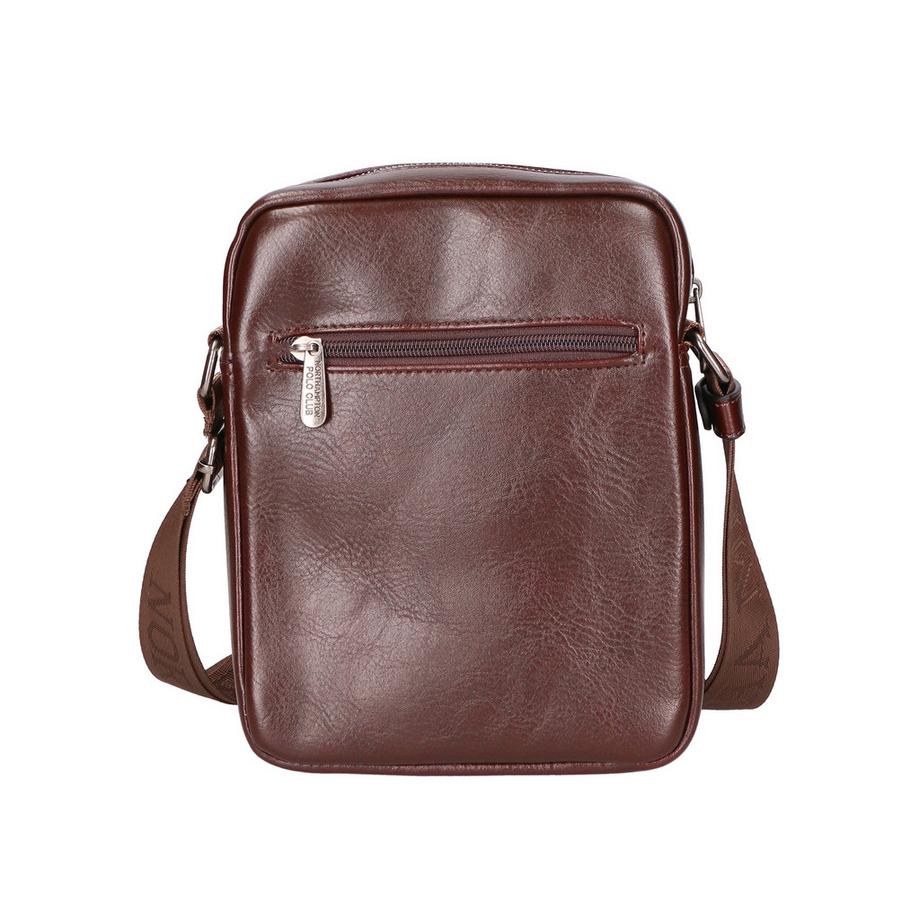 Northampton Polo Club Sac Bandoulière Messenger en Cuir PU à Compartiment Unique  