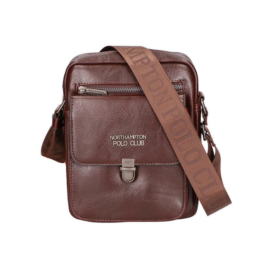 Northampton Polo Club Sac Bandoulière Messenger en Cuir PU à Compartiment Unique  