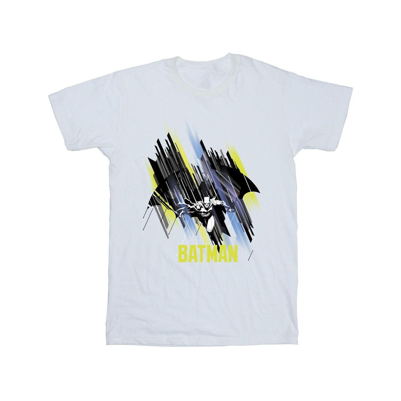 Image of Batman Flying Batman Tshirt Herren Weiss M