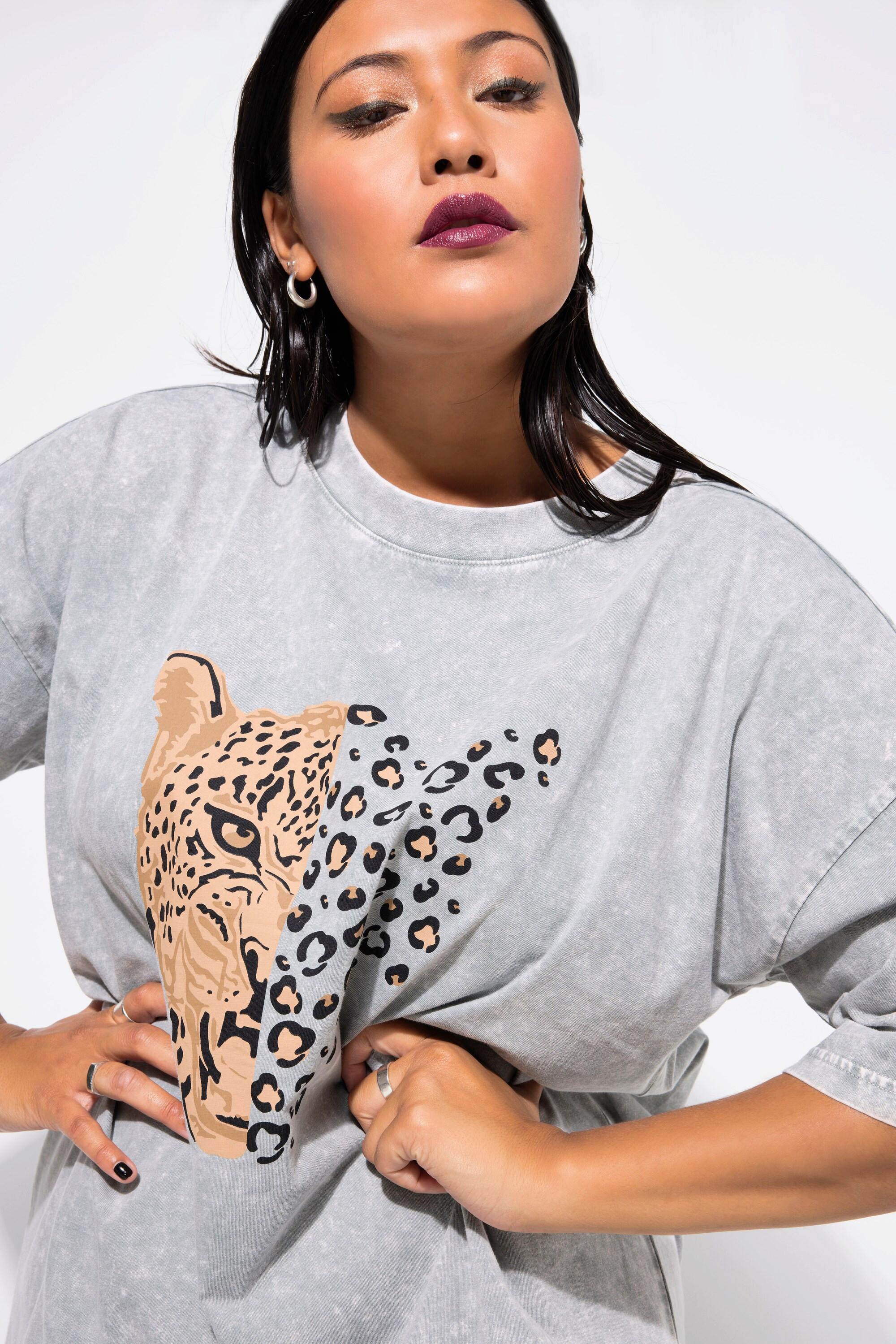 Studio Untold  T-Shirt, oversized, Animalhead-Print 