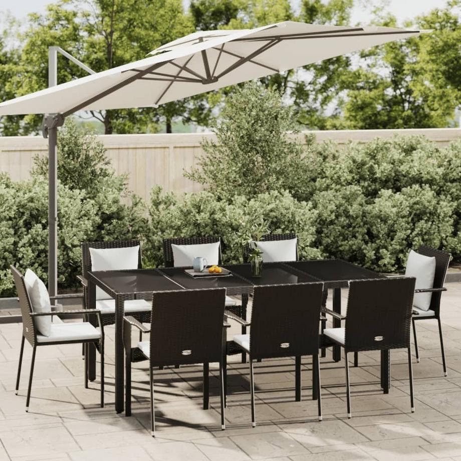 VidaXL set da pranzo da giardino  