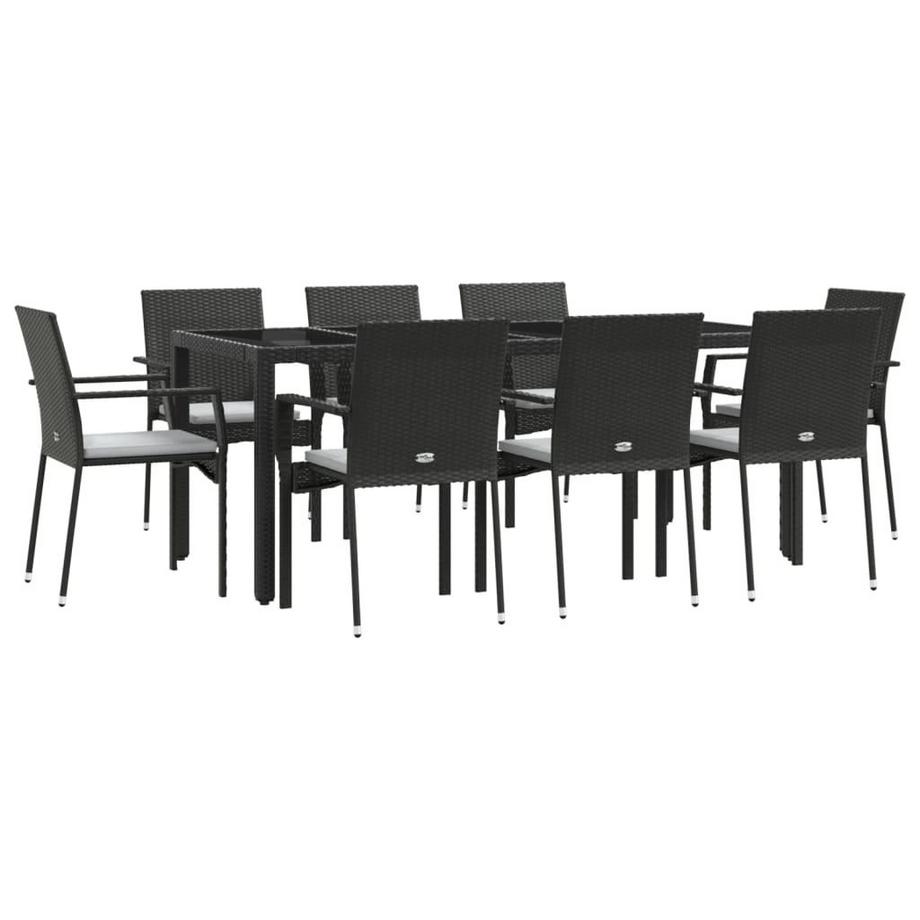VidaXL set da pranzo da giardino  