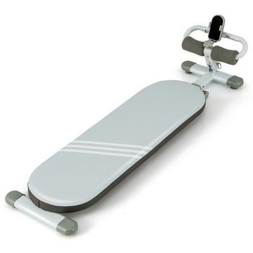 Panca pieghevole per addominali con 3 angoli regolabili e supporto per cellulare. Blu