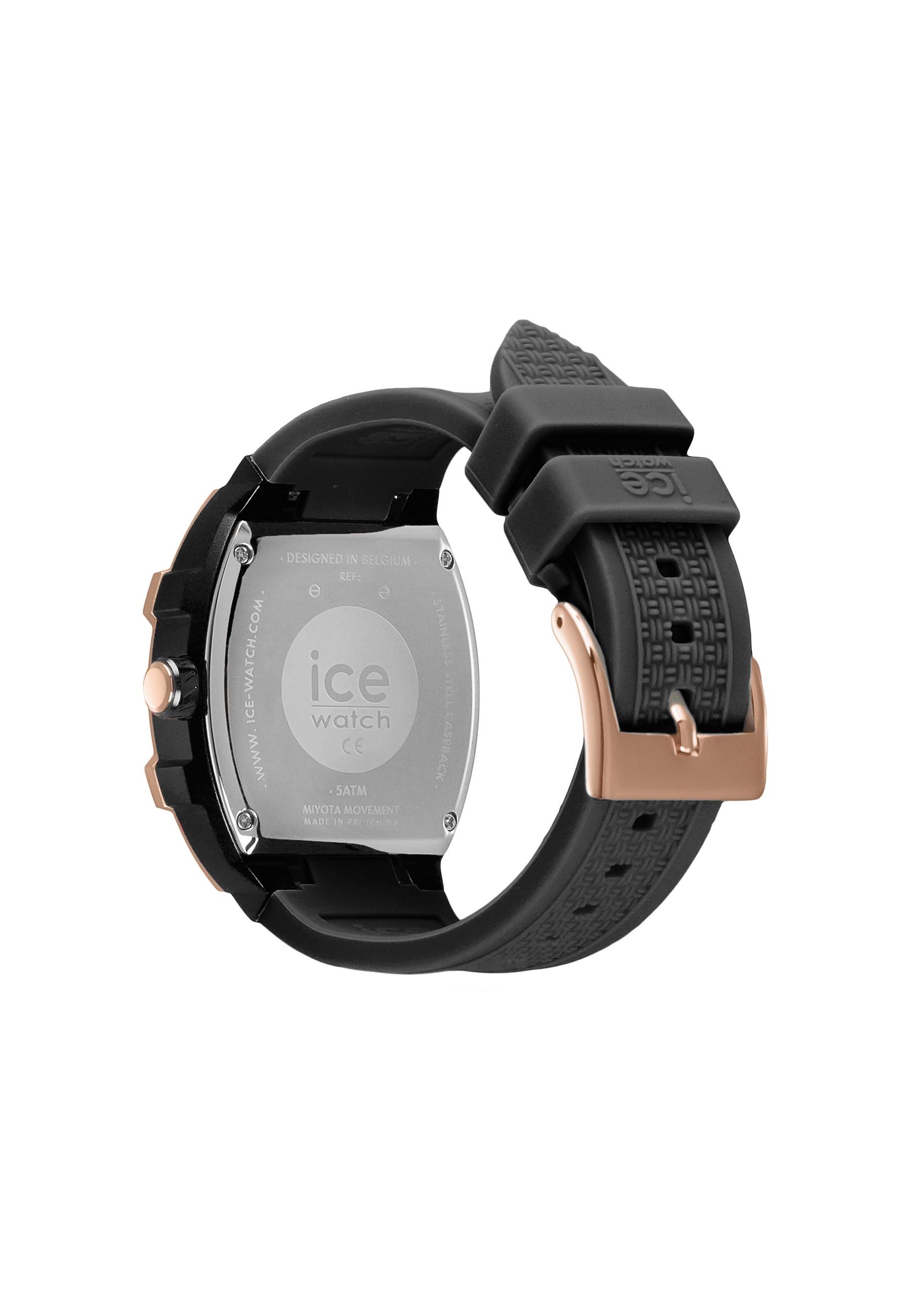 Ice Watch  Ice Boliday Black Rose Gold Plastic 