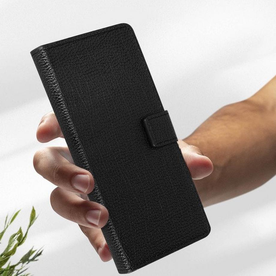 Avizar  Etui Samsung A22 5G Portefeuille Noir 