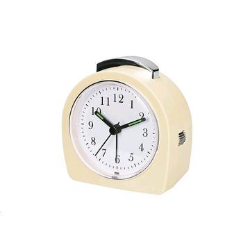 Retro 60.1021.09 beige - Analog-Quarzwecker