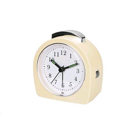 TFA  Retro 60.1021.09 beige - Analog-Quarzwecker 