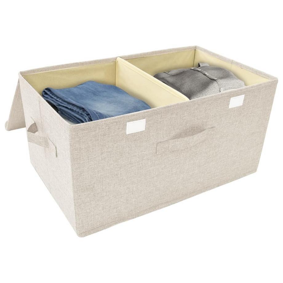 VidaXL Boîte de rangement tissu  