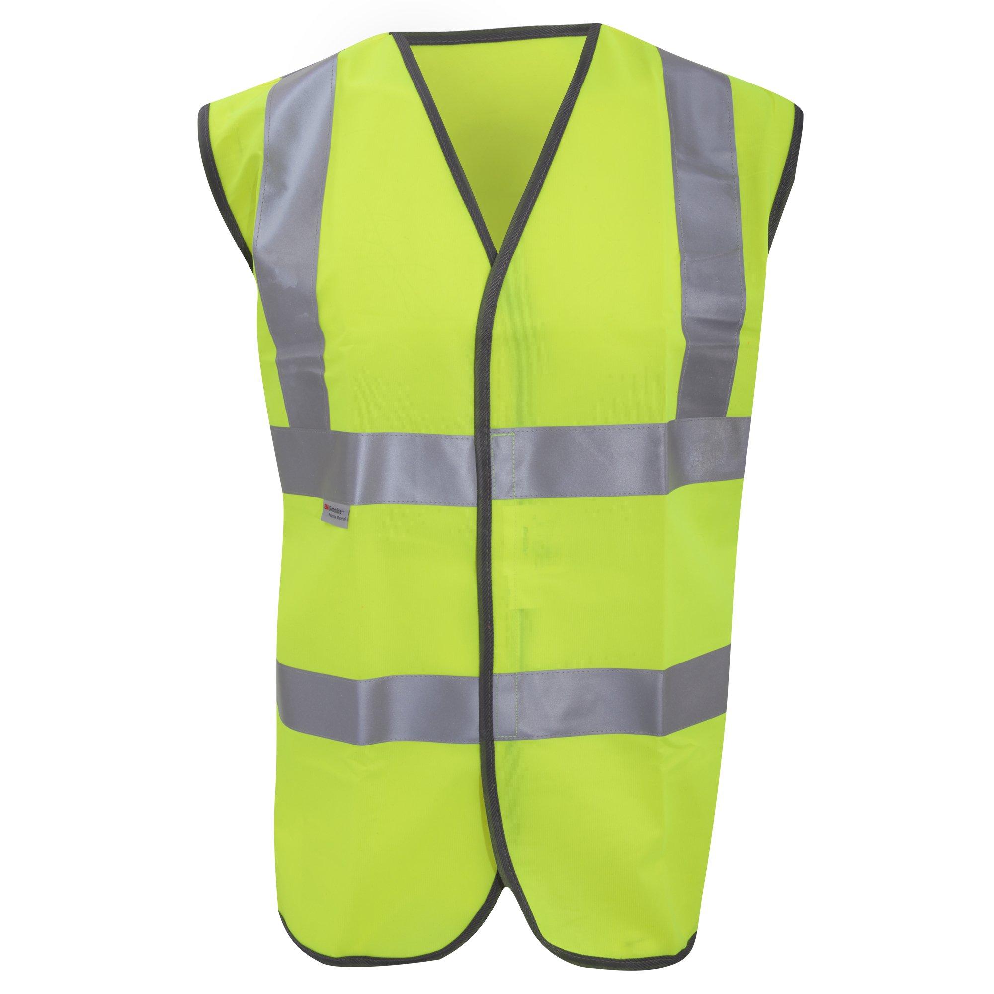 Image of Hivis Weste Männer Unisex Gelb S