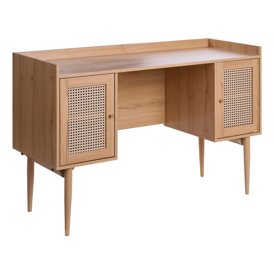 Scrivania en Fibra a media densità (MDF) Boho RATANA