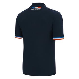 macron  polo piqué rwc france 2023 