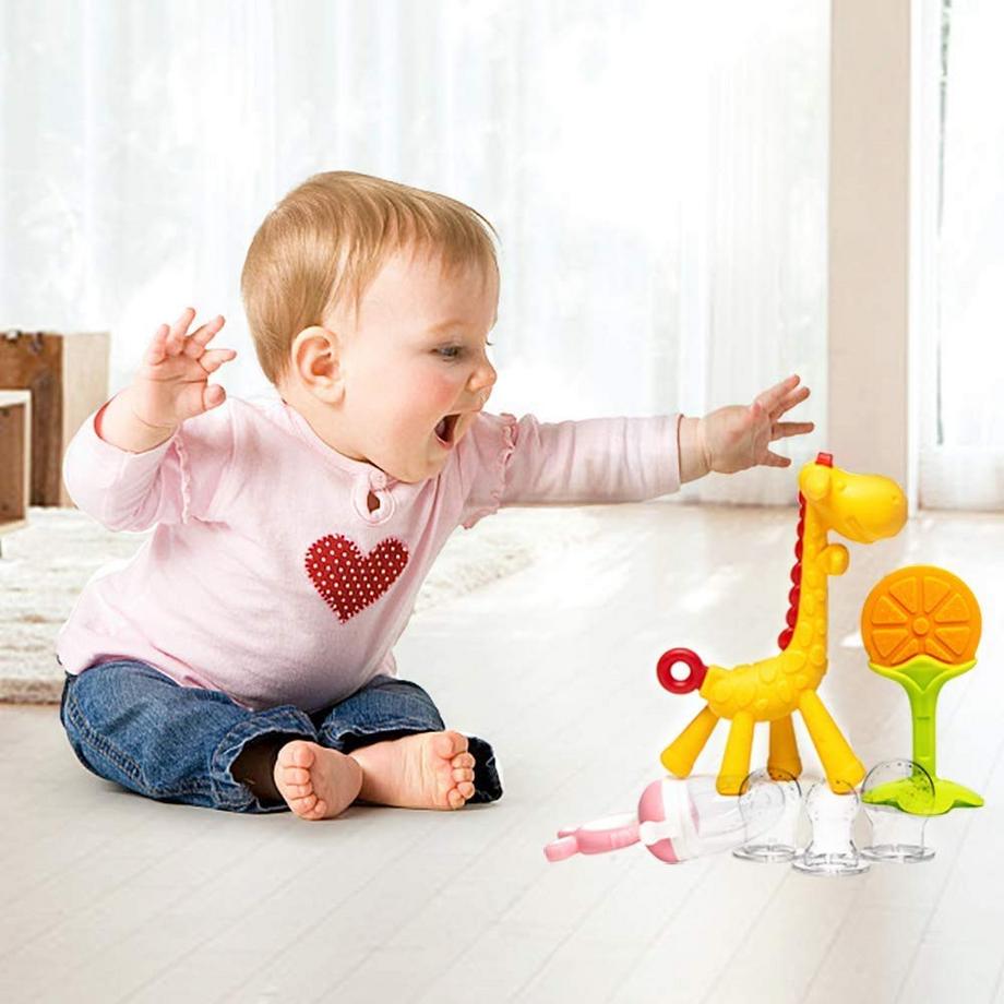 Activity-board  Jouet de dentition pour bébé 6 pièces 