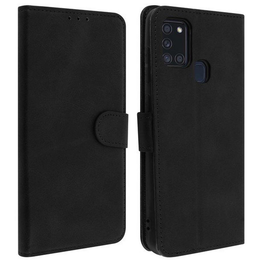 Avizar  Vintage Case Samsung Galaxy A21s Schwarz 