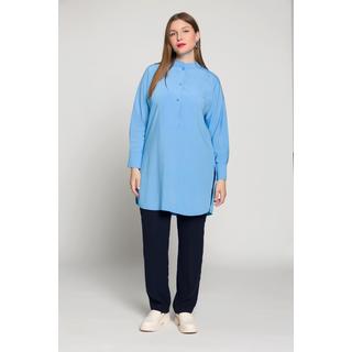 Ulla Popken  Tunica dal taglio lungo e oversize con collo alto e maniche lunghe a pipistrello 