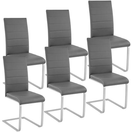 Tectake Lot de 6 chaises BETTINA  