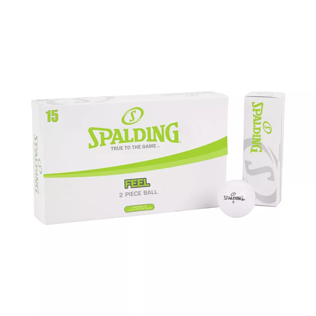 SPALDING - Golfbälle 15er Set Feel, One Size