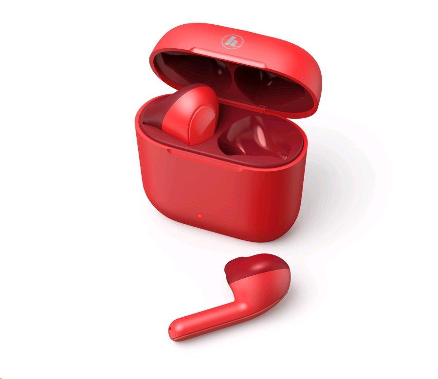 hama  Hama Freedom Light Casque Sans fil Ecouteurs Appels/Musique Bluetooth Rouge 