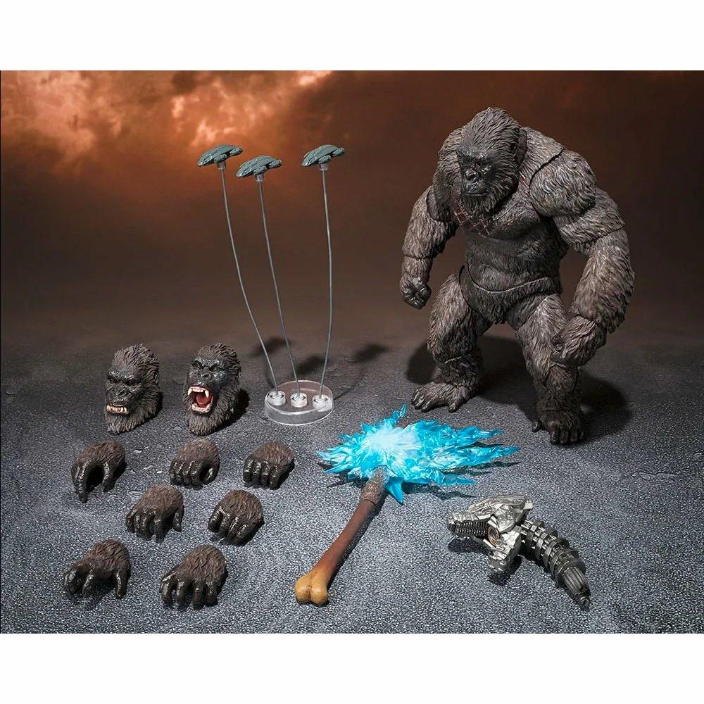 Tamashii Nations  Statische Figur - Godzilla Vs Kong - Monsterart - Exklusiv 2022 