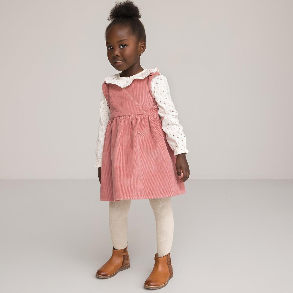 Image of 2-teiliges Set Aus Shirt Und Kleid Unisex Rosa 3A