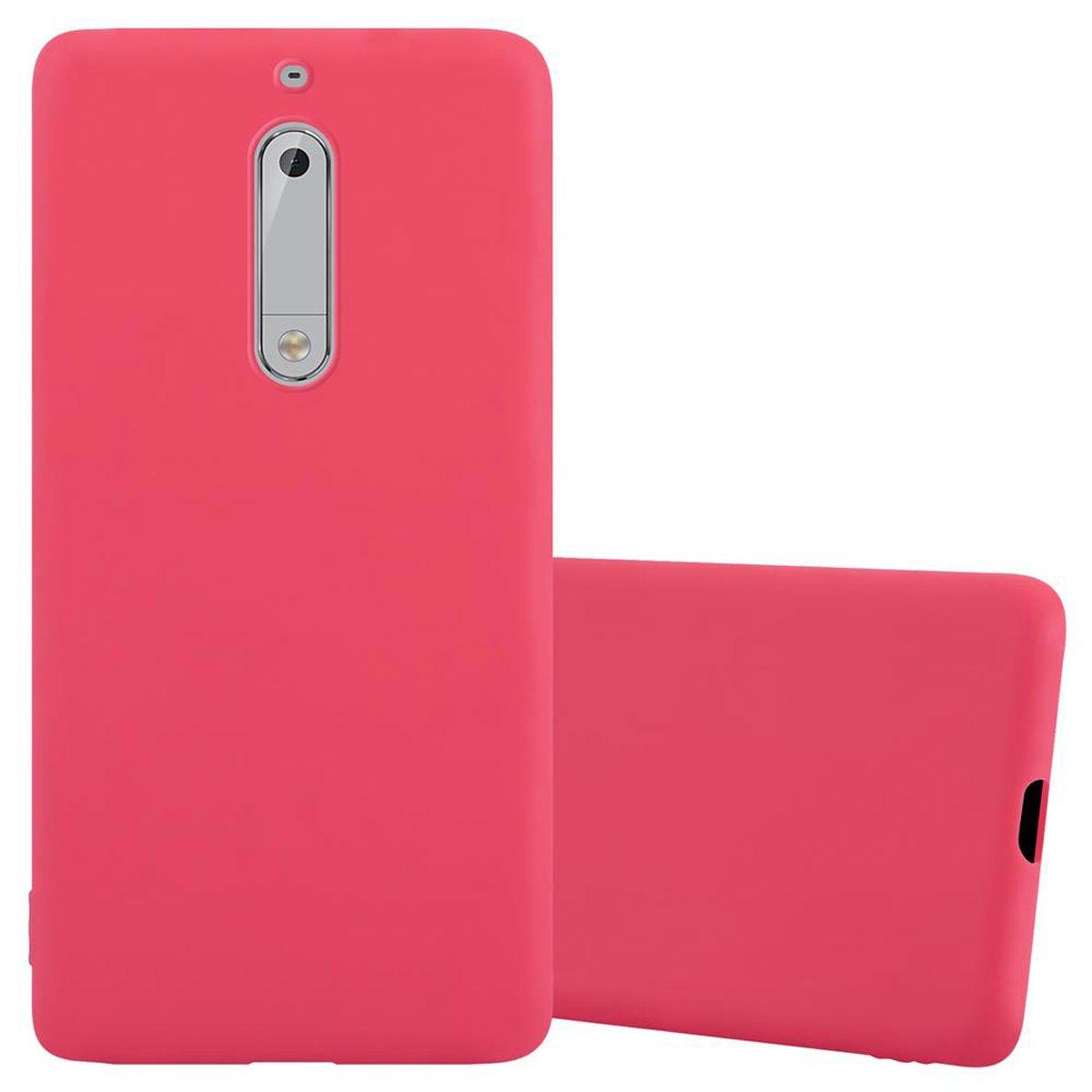 Cadorabo  Housse compatible avec Nokia 5 2017 - Coque de protection en silicone TPU flexible 