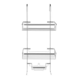 Malatec Wandmontiertes Duschregal – Silber  