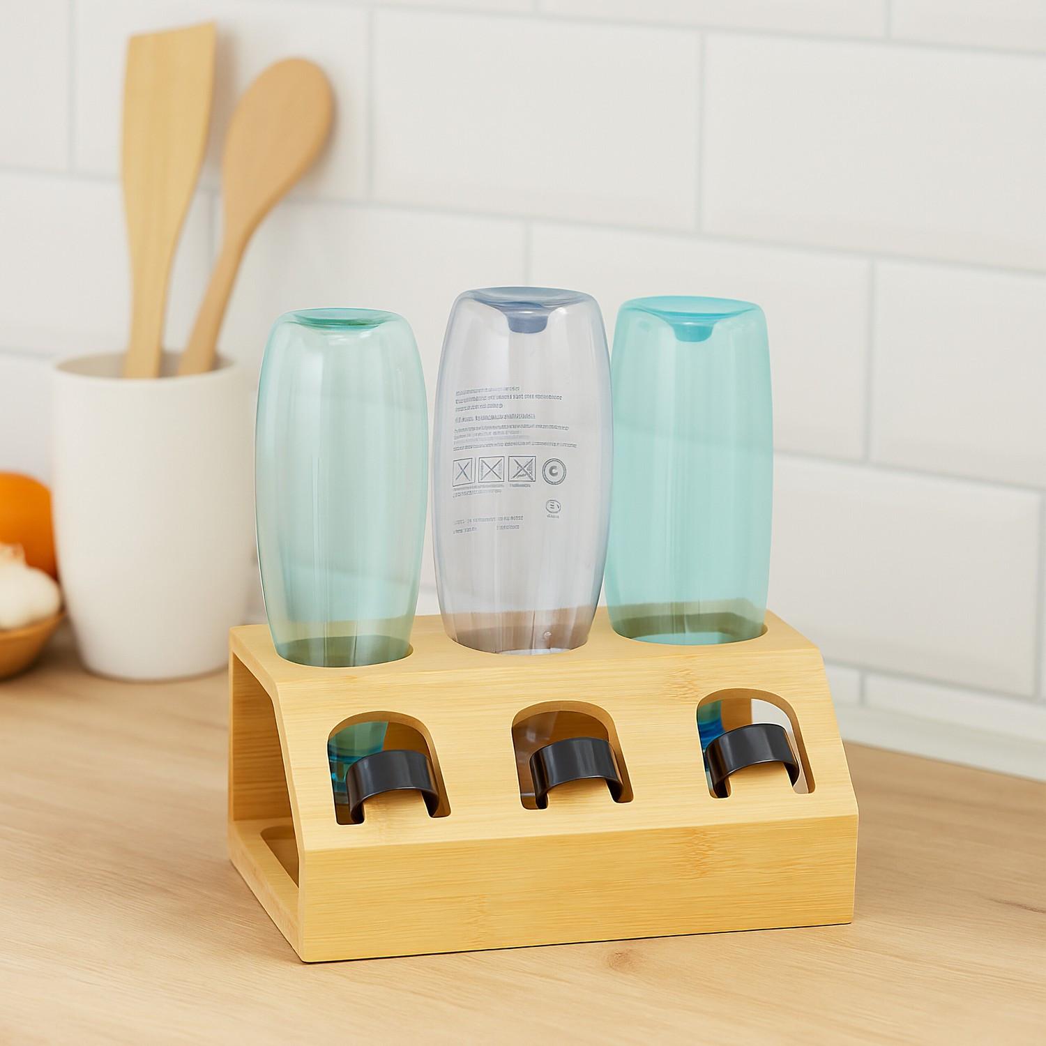 Northix Trockengestell für 3 Flaschen  