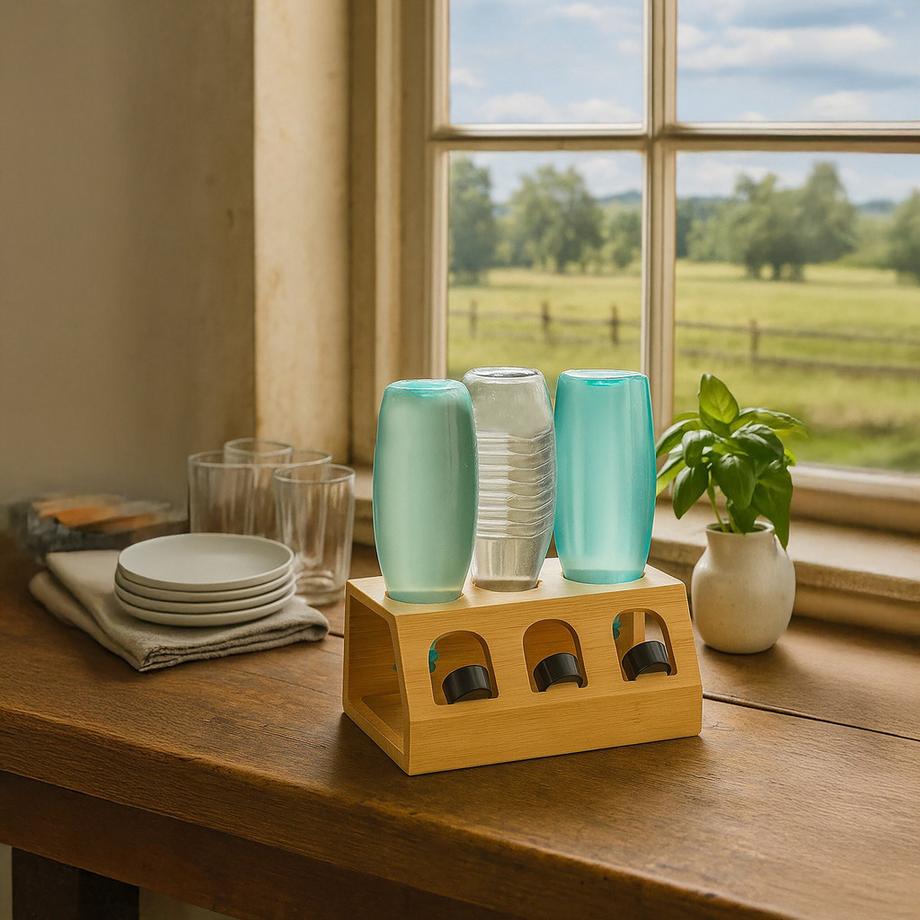 Northix Asciugatrice per 3 bottiglie  