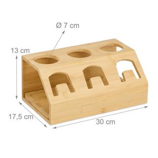 Northix Trockengestell für 3 Flaschen  