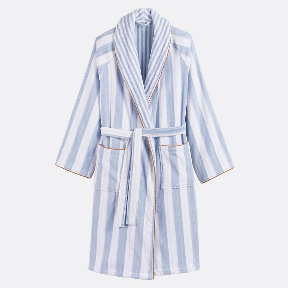 La Redoute Intérieurs Dani Peignoir Rayé Col Châle  