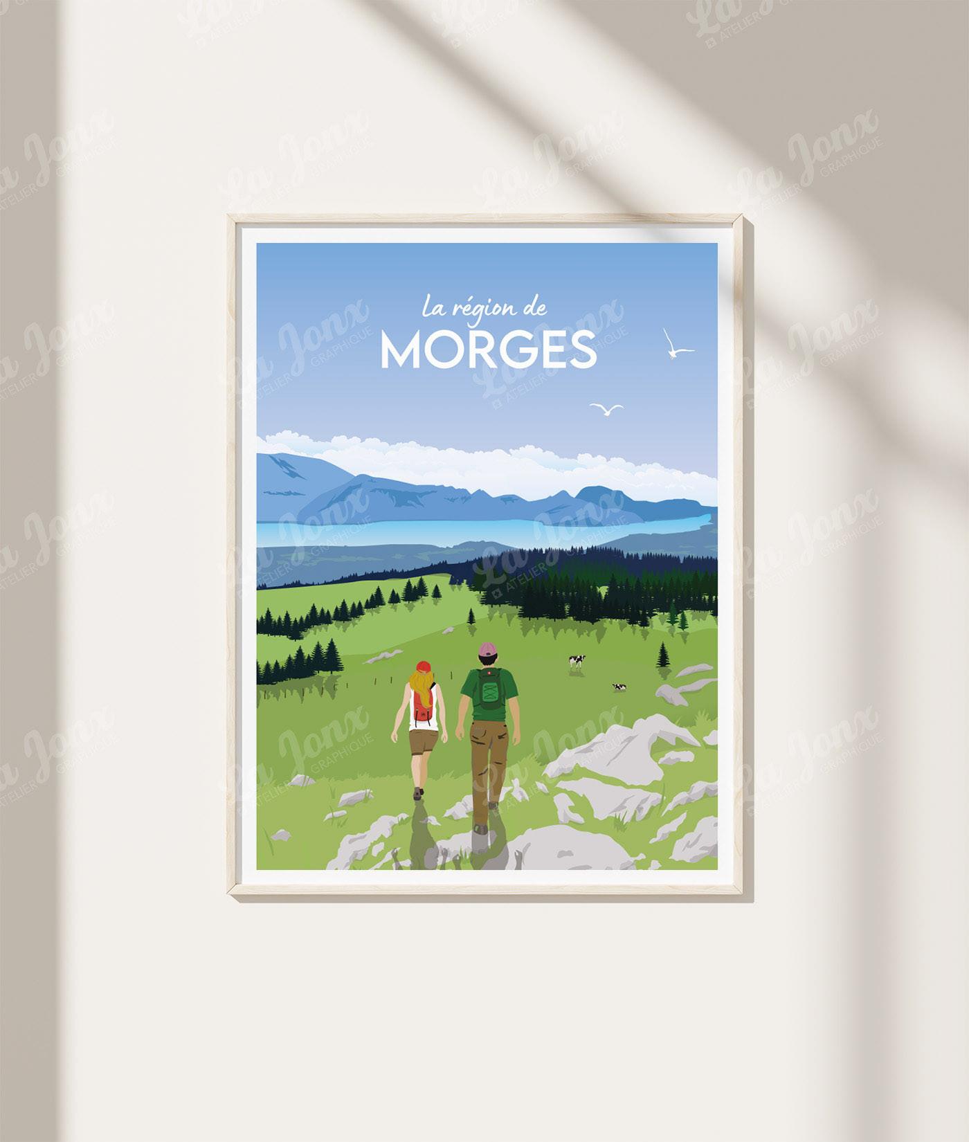 La-Jonx Morges, la région - Poster  