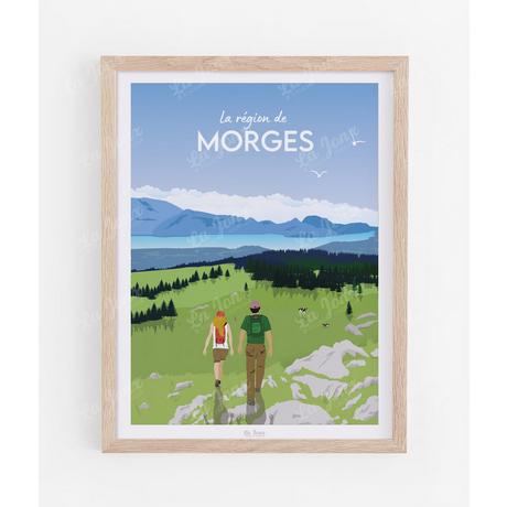 La-Jonx Morges, la région - Poster  