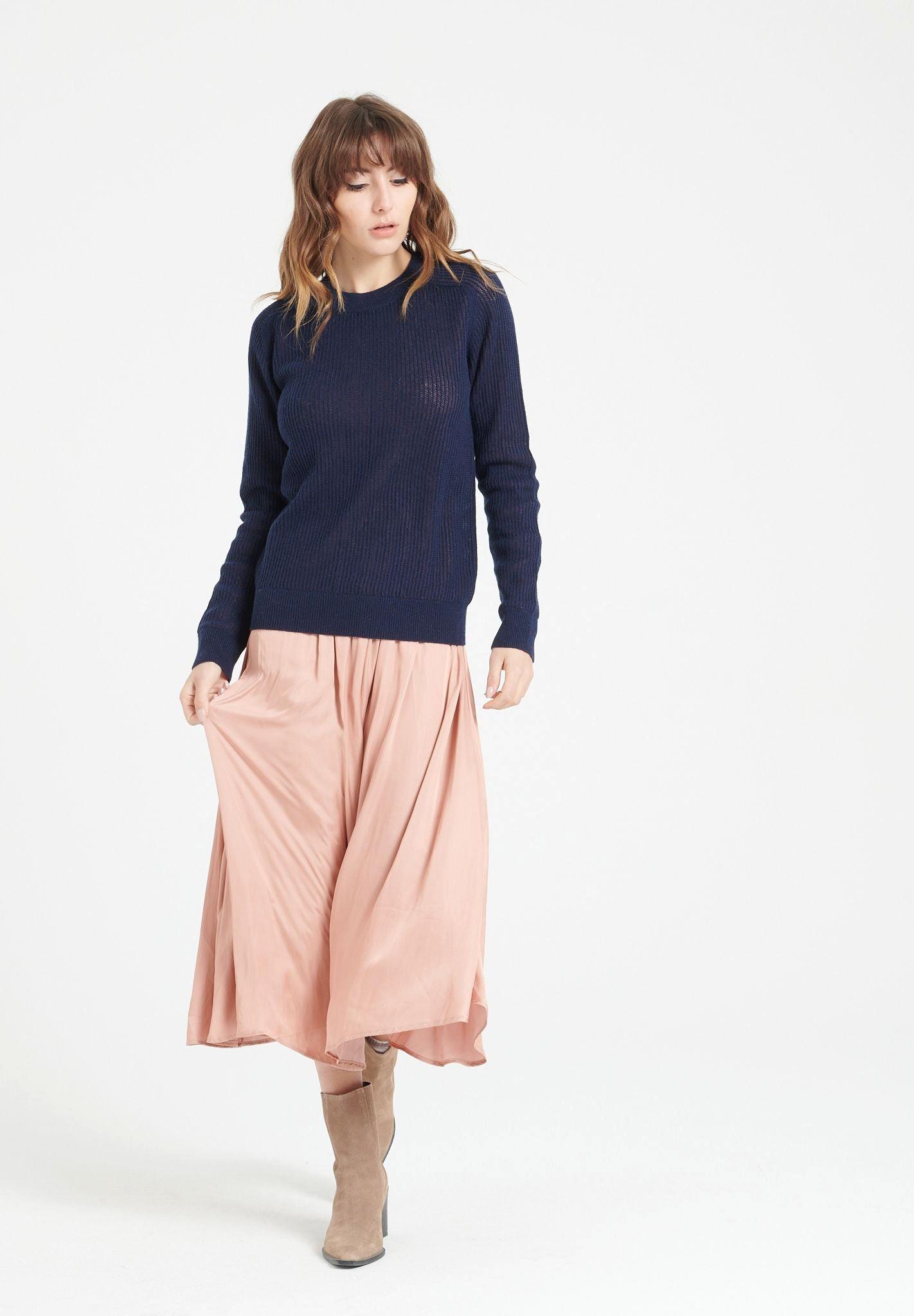 Studio Cashmere8  LILLY 23 Pull col rond - 100% cachemire 