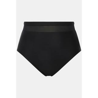 Studio Untold  Bas de bikini taille haute, style panty. Empiècement en mesh 