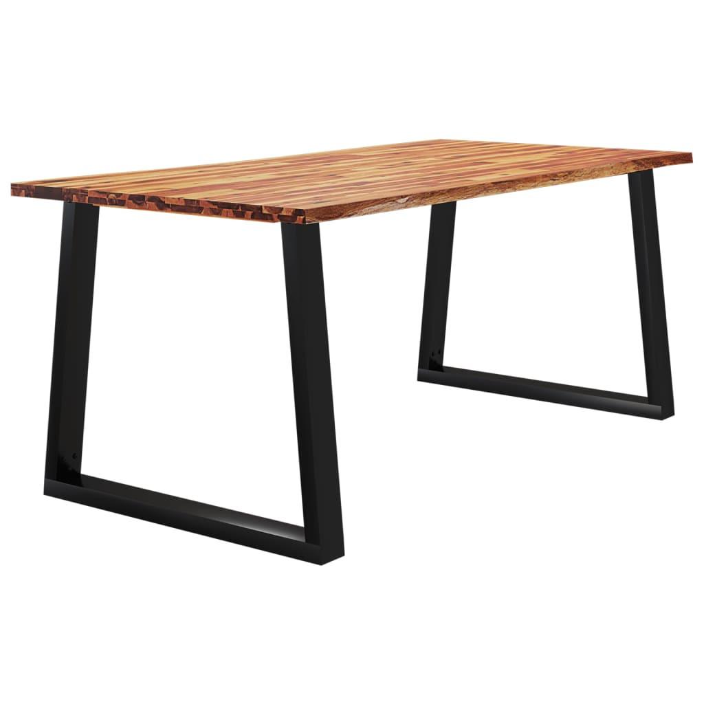 VidaXL Table à manger bois d'acacia  