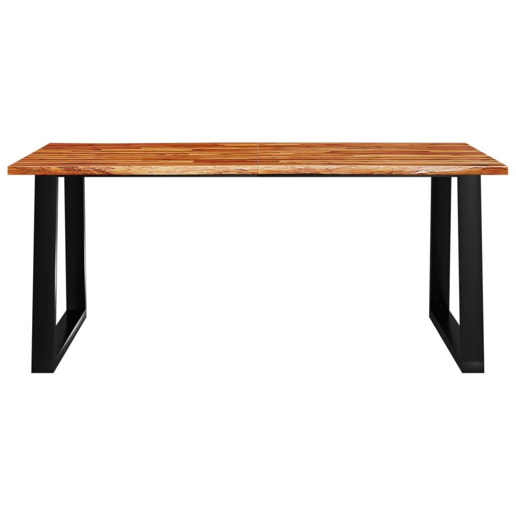 VidaXL Table à manger bois d'acacia  