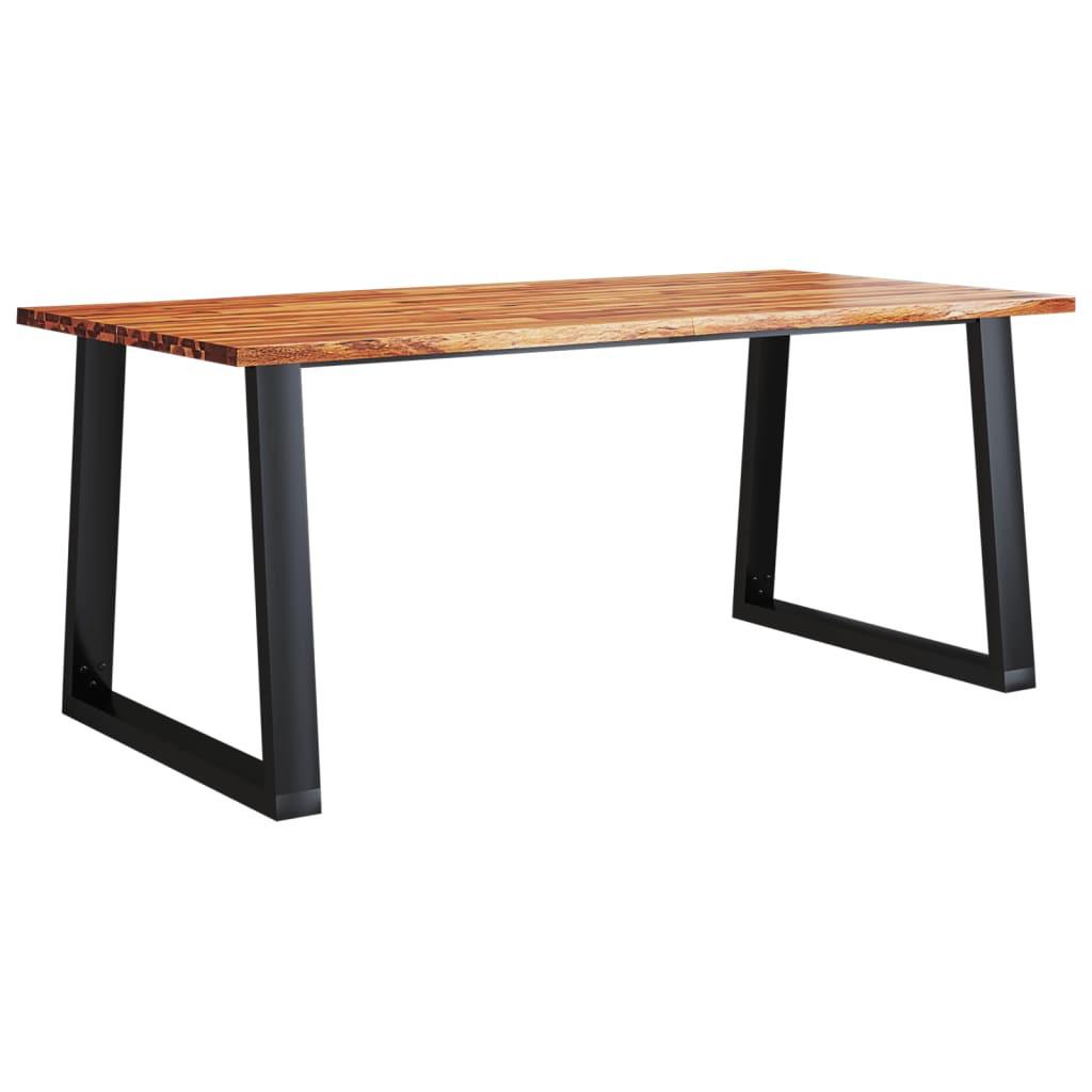 VidaXL Table à manger bois d'acacia  