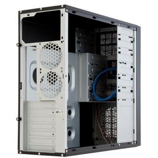 CHIEFTEC  Chieftec HQ-01B-OP Computer-Gehäuse Midi Tower Schwarz 