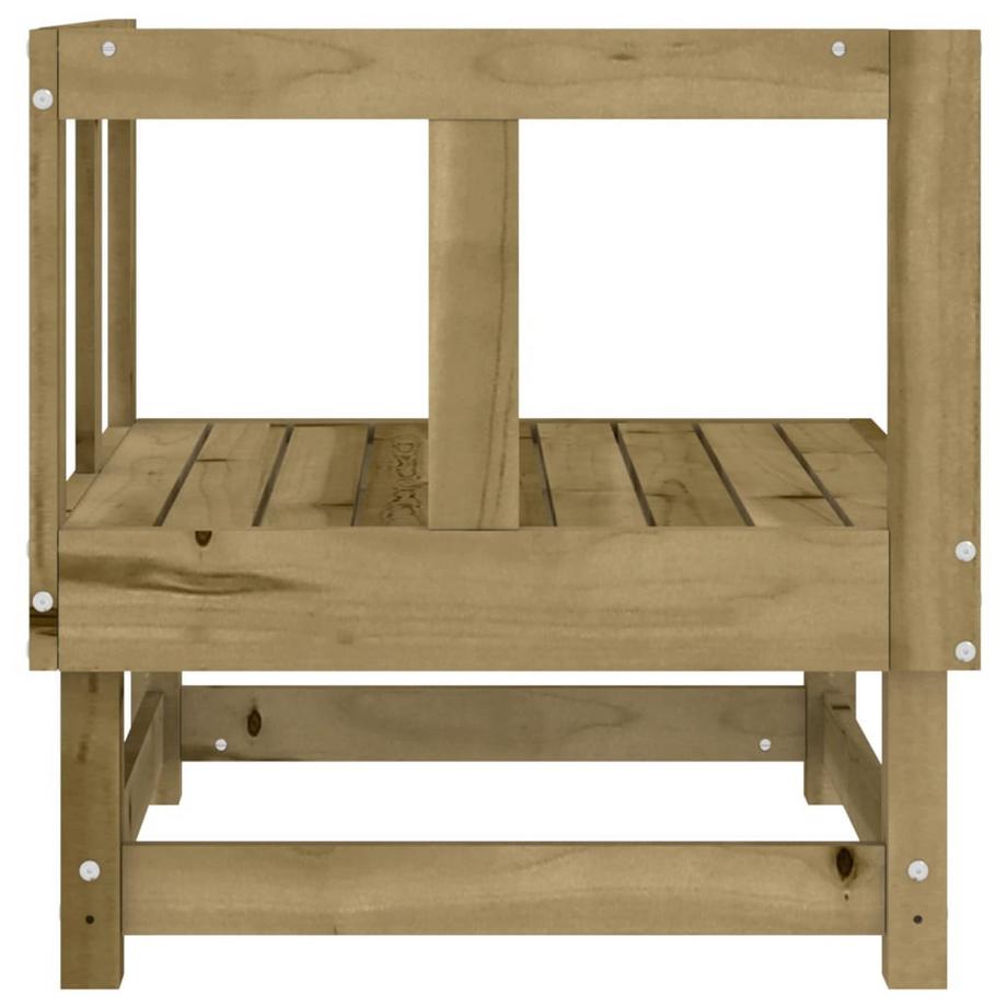 VidaXL Garten ecksofa imprägniertes kiefernholz  