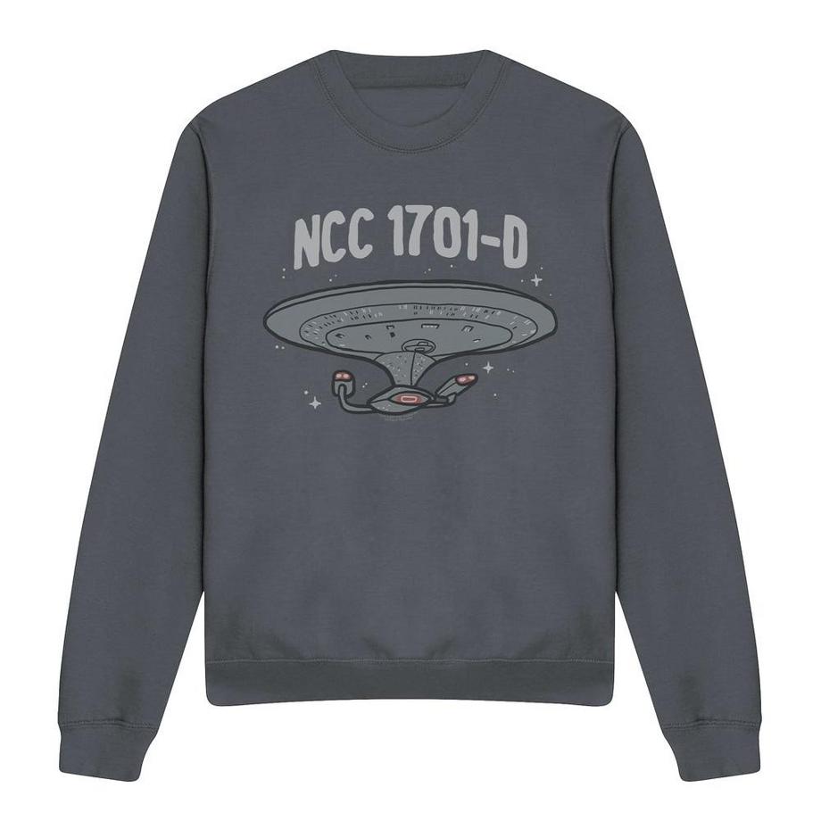 Star Trek The Next Generation Felpa Stampata  