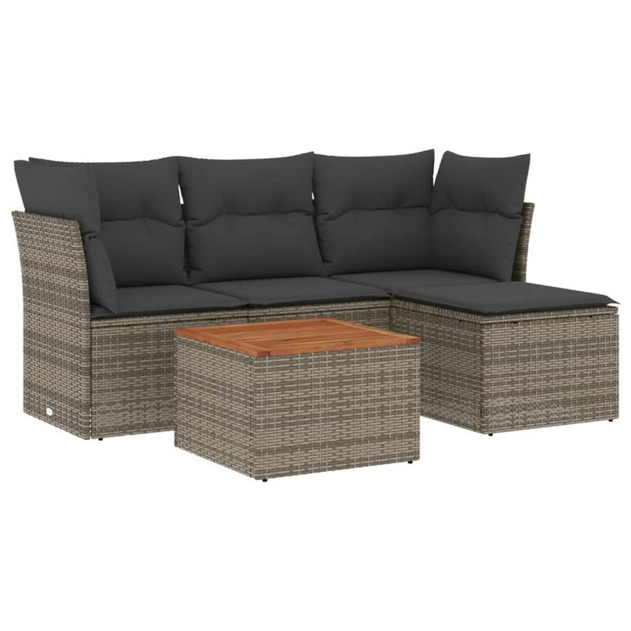 Garten sofagarnitur poly-rattan