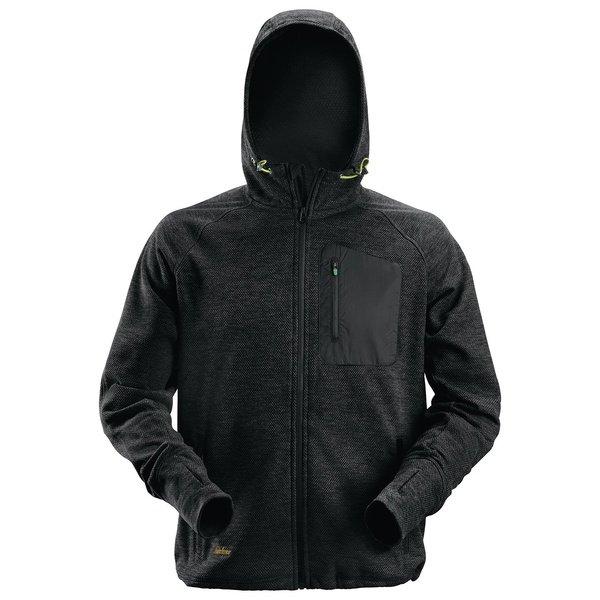 Image of Hoodie Mit Durchgehendem Reißverschluss Herren Schwarz XL