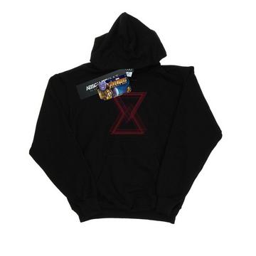 Sweat à capuche AVENGERS INFINITY WAR BLACK WIDOW LINES