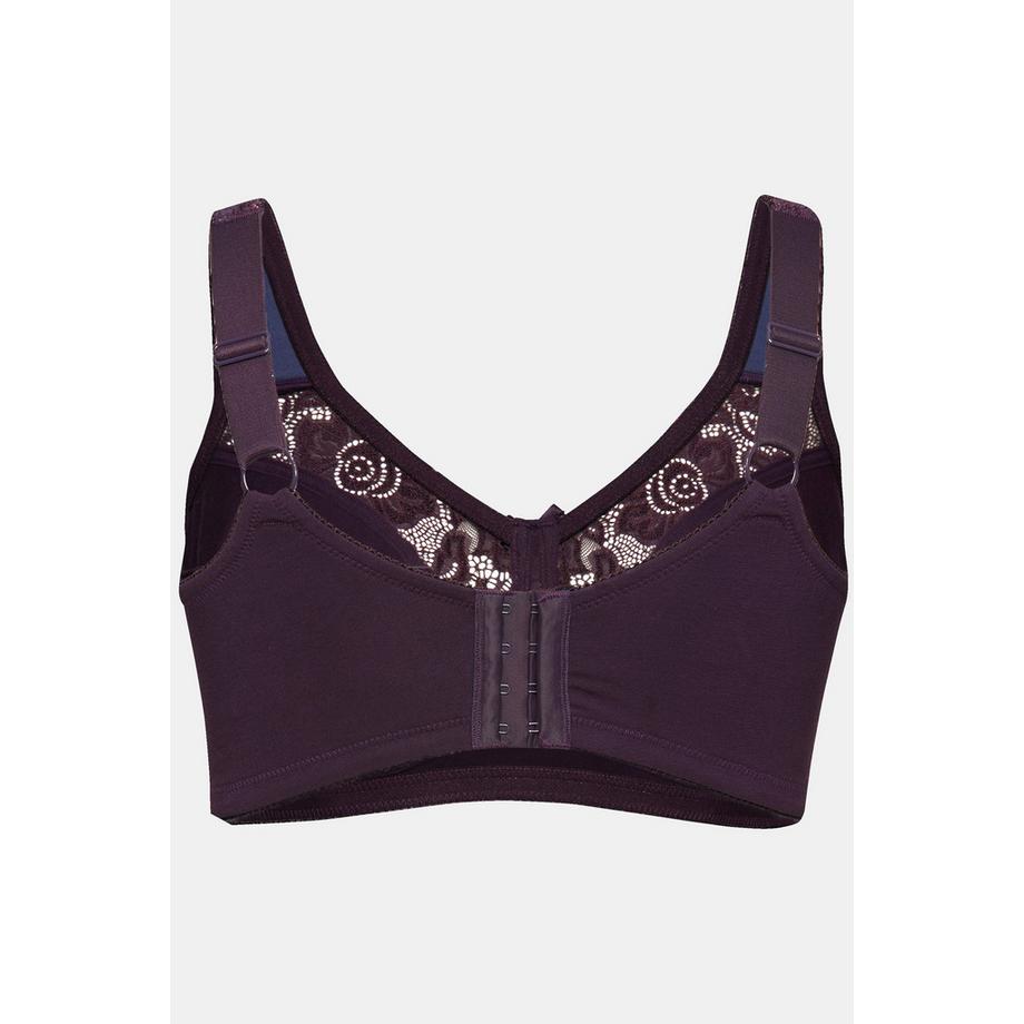 Ulla Popken Soutien-gorge de maintien Kelly Dentelle sans armatures  