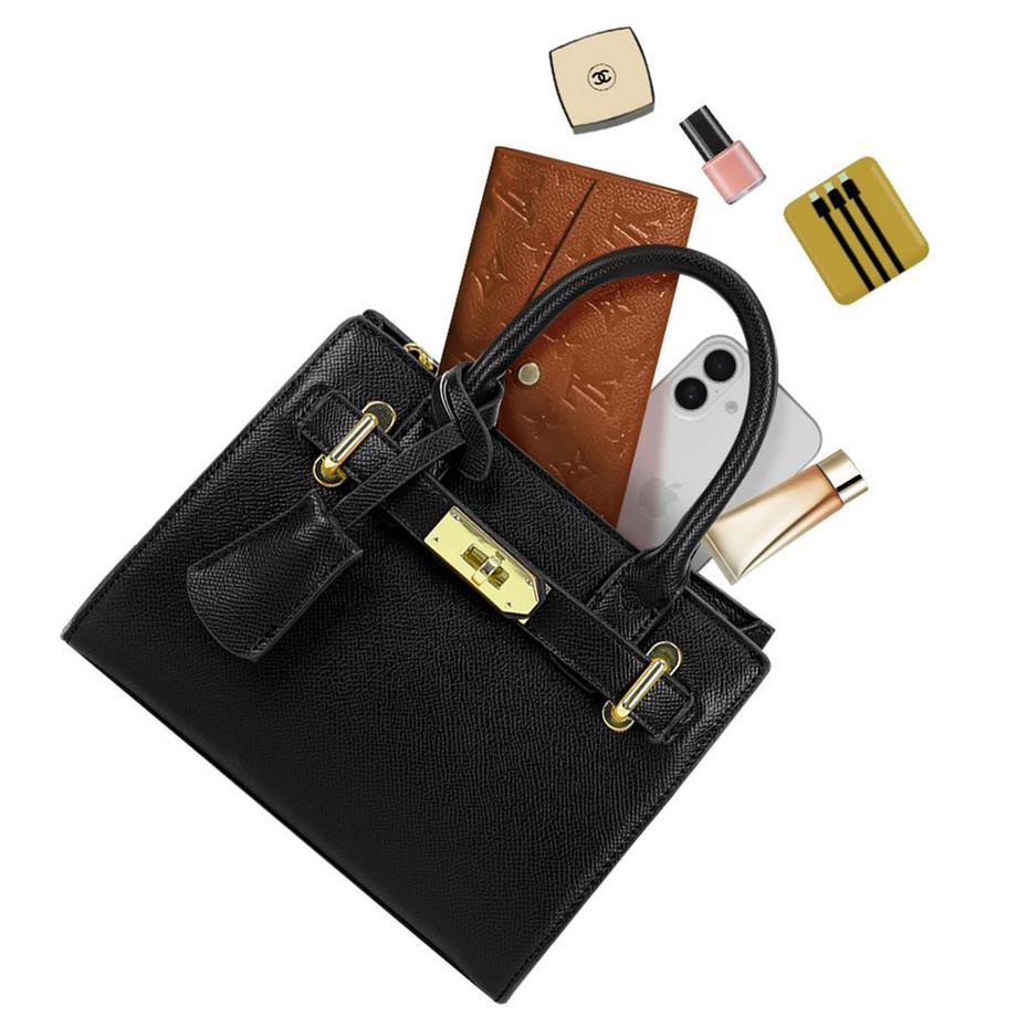 Gallantry Camélia Sac à Main Grainé  